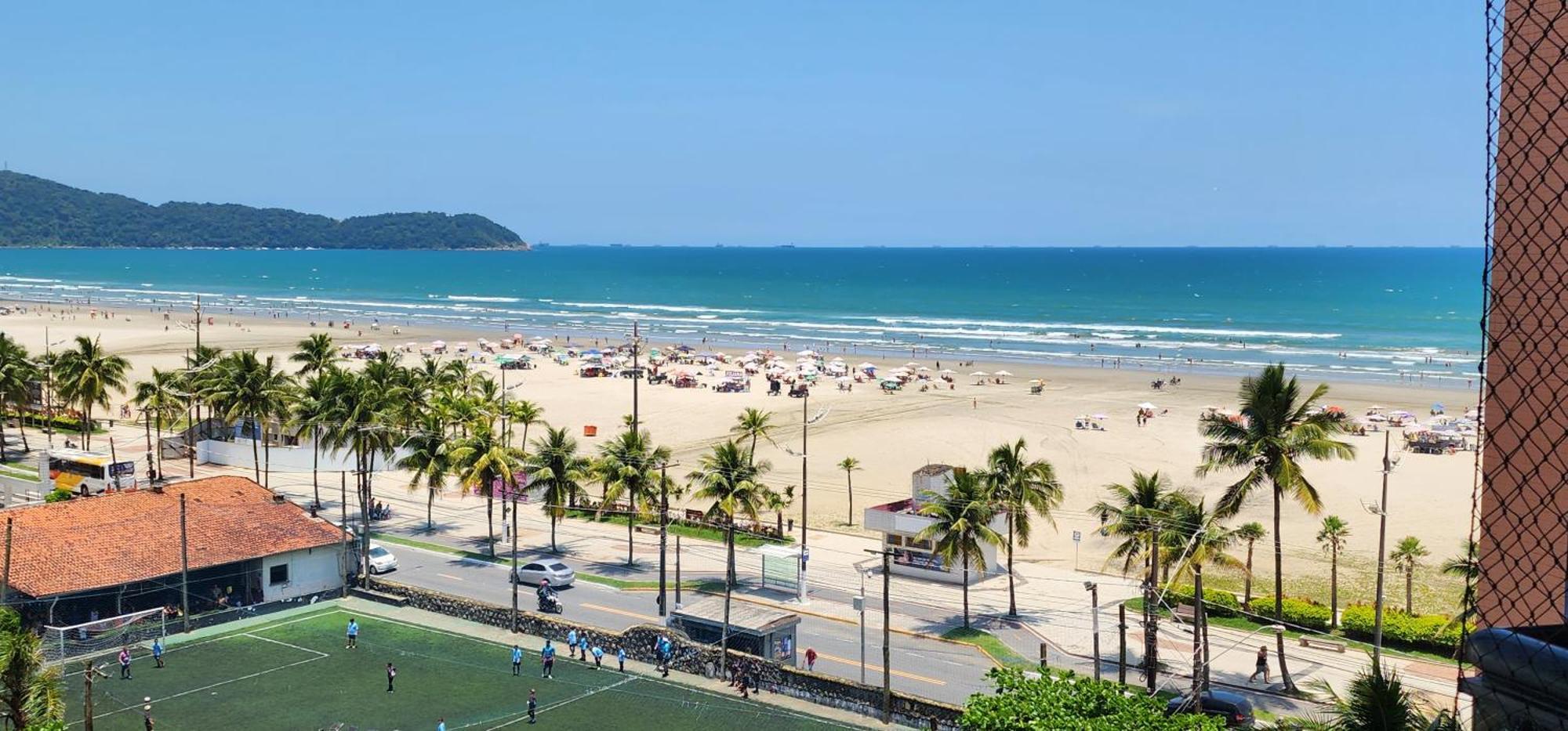 Apto Frente Mar Em Praia Grande Extérieur photo